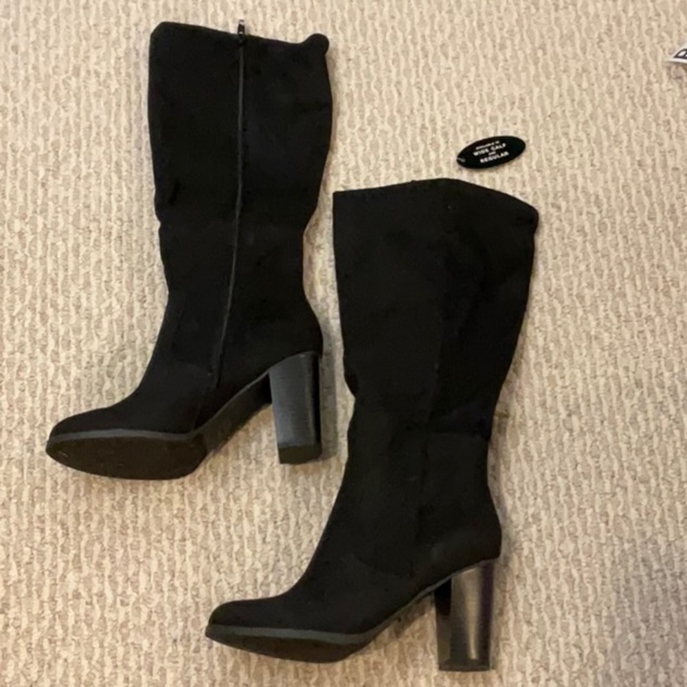 Style & Co. Black Heeled Boots
